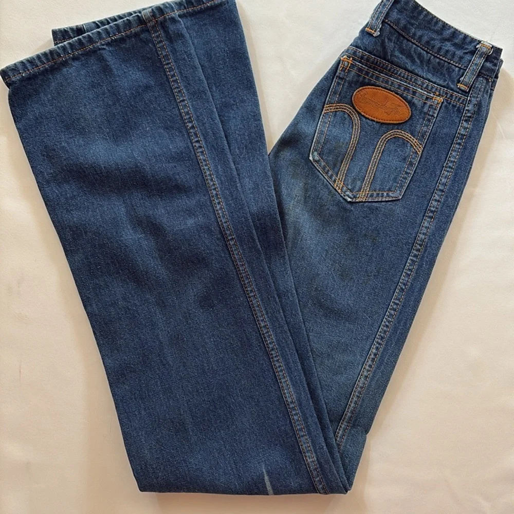 Vintage Chemin De Fer Jeans - Picture 2 of 7